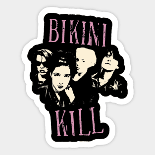 bikini kill Sticker